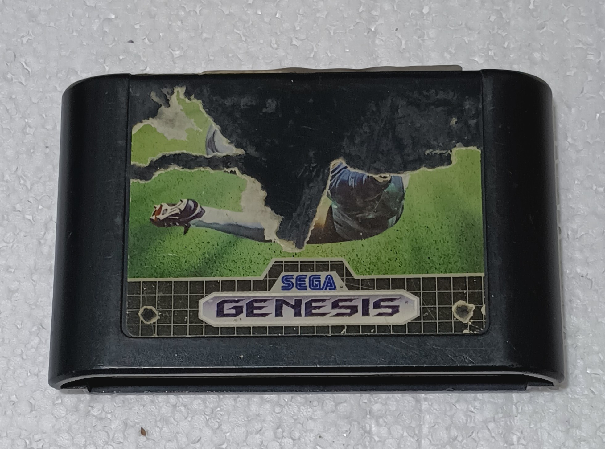 World Championship Soccer (Label damage)